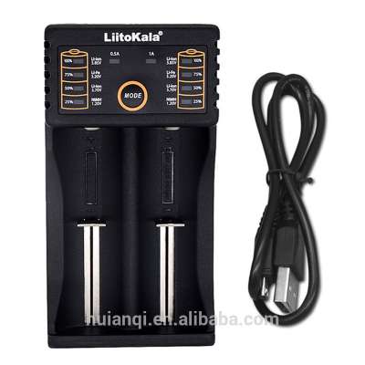 Liitokala Lii-202 18650 charger 1.2V 3.7V 3.2V 3.85V AA / AAA 26650 10440 14500 16340 25500 NiMH lithium battery smart charger