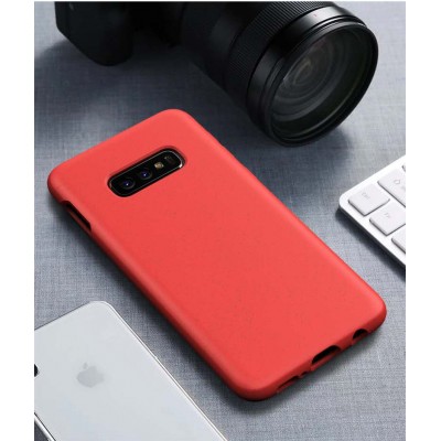 Biodegradable Wheat Straw Fiber Hybrid Soft TPU Phone Case For iPhone X XS XR XS Max Hot sale products