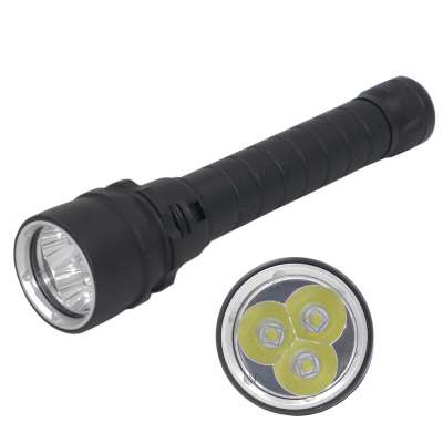 3600lumens 3*XM-L2 LED 2x18650 Underwater 100M Scuba Diving Flashlight Torch Light