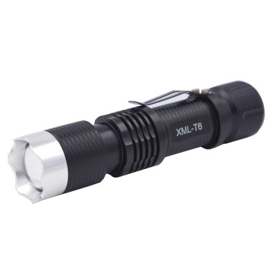 5Mode Zoomable XM-L T6 LED Flashlight Torch Zoom Lamp Light Lights LED Flashlights Mini Torches