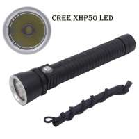 LED Diving flashlight XHP50 led Underwater led light Waterproof 26650 Flash light Lamp Torch