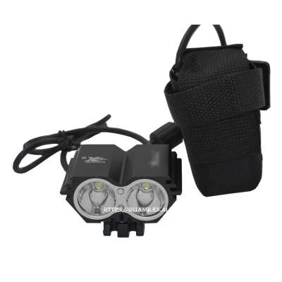 X2 2*XM-L U2 LED 2000Lm Cycling Front Bicycle Lamp Bike Light with Battery pack + Charger