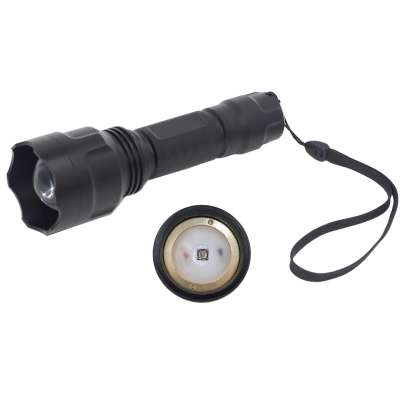 Zoomable IR Flashlight UF-1505 Oslon 850nm Infrared Red Zooming Flashlight Torch