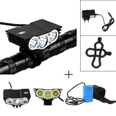 X3 3* XM-L T6 Bicycle Bike Light LED 4 Modes Bike Bicycle Front headlight