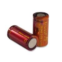 Trustfire IMR 16340 3.7V 650mAh real capacity 20A Li-ion Rechargeable Lithium Battery for E-cigarette Flashlights