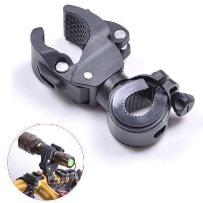 Flashlight holder Adjustable Belt 360 Degree Rotatable bicycle clamp Flashlight LED Torch Light Holder Mount Bike Cycling Grip