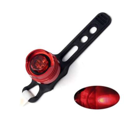 LED Waterproof Bike Bicycle Cycling Front Rear Tail Helmet Red Flash Lights Safety Warning Lamp Cycling Safety Caution Light