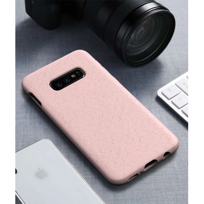 Hot Sale Customizable LOGO Biodegradable Wheat Straw Fiber Mixed Soft TPU Phone Case For iPhone For Samsung For Huawei